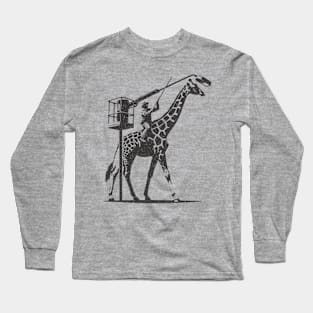 Giraffe Lift Long Sleeve T-Shirt